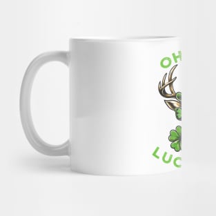 Lucky Charm Deer - St. Patrick's Day Festive Tee Mug